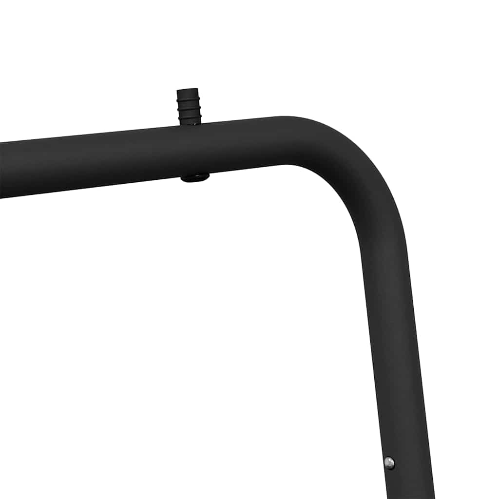 Clothes Rack Black 60 x 53 x 155 cm Steel