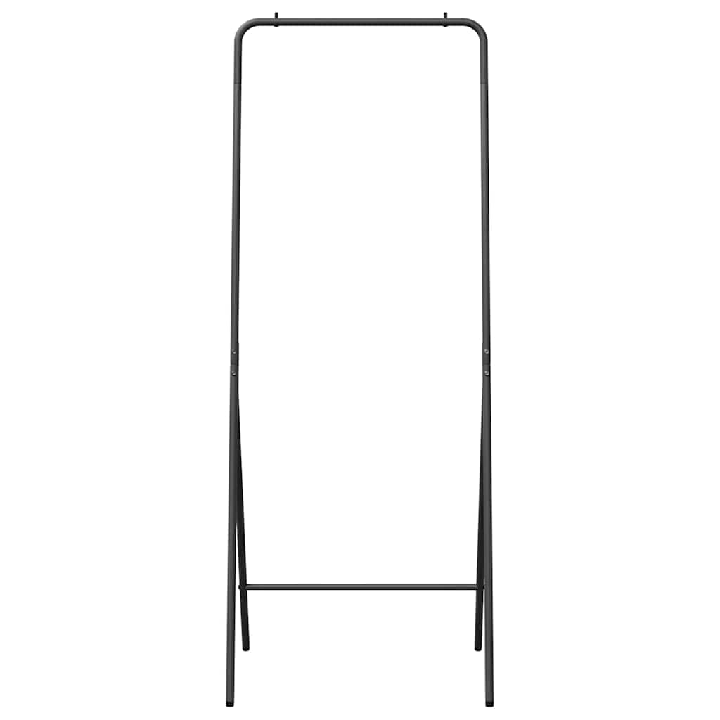 Clothes Rack Black 60 x 53 x 155 cm Steel