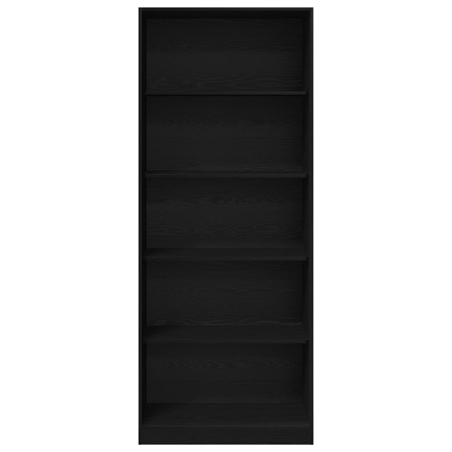 Wardrobe Black Oak 80 x 50 x 200 cm Engineered Wood
