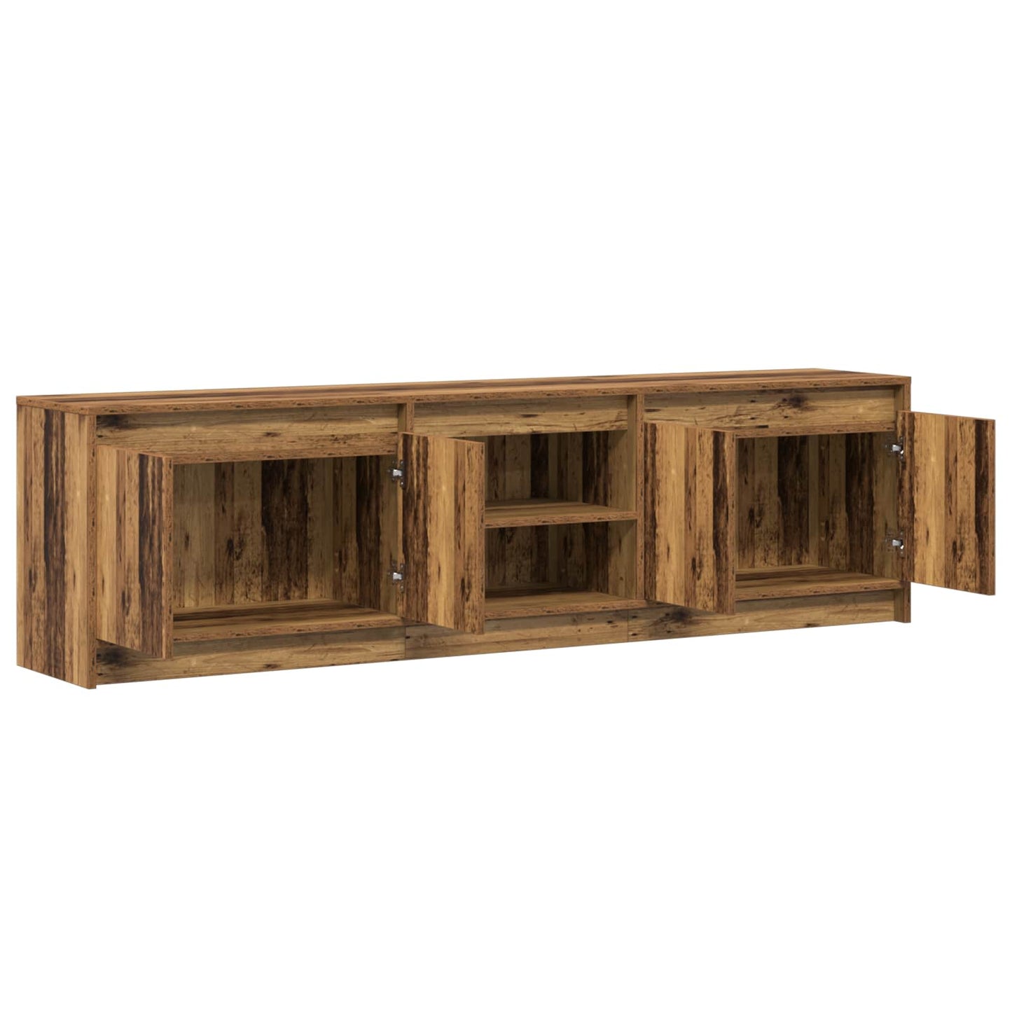 TV Units 2 pcs Brown 180 x 34 x 50 cm Engineered wood