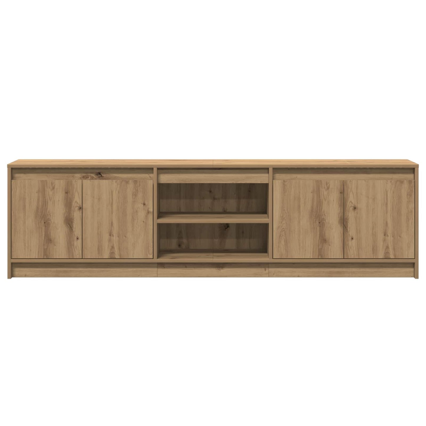 TV Units 2 pcs Brown 180 x 34 x 50 cm Engineered wood