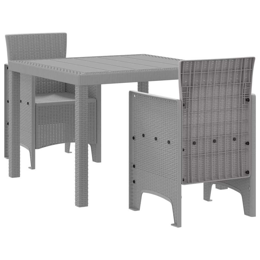 3 pcs Light Grey