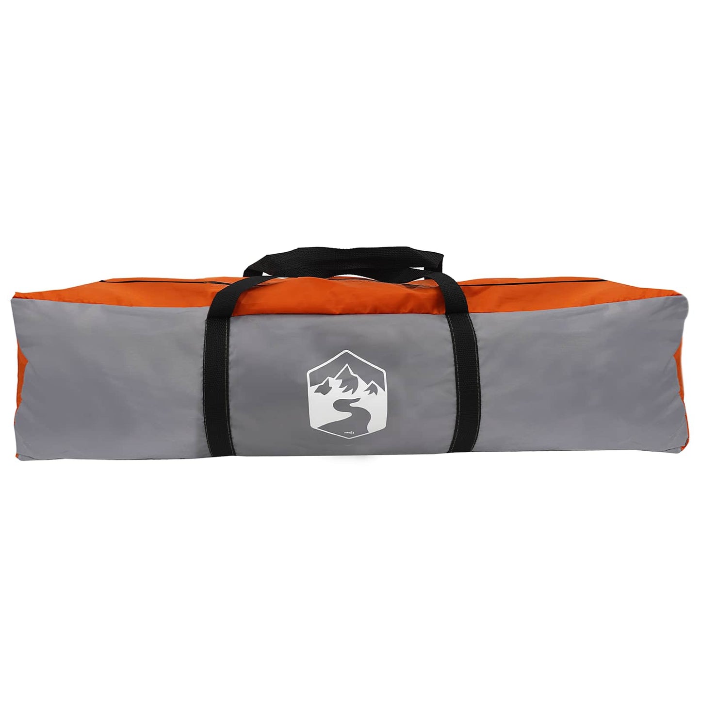 Instant Tent 2-Person Quick-Release with Roof Grey and Orange