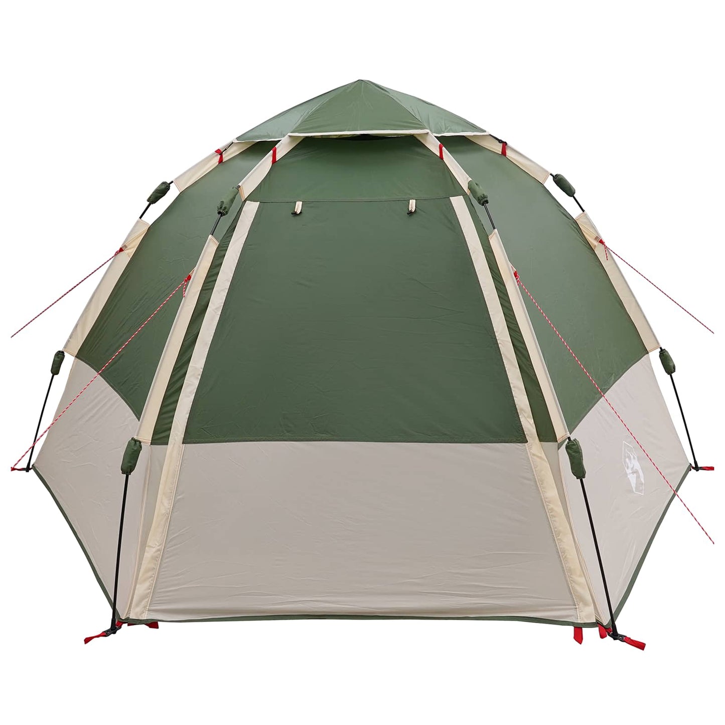 Instant Tent with Rainfly 4-Person Quick-Release Green