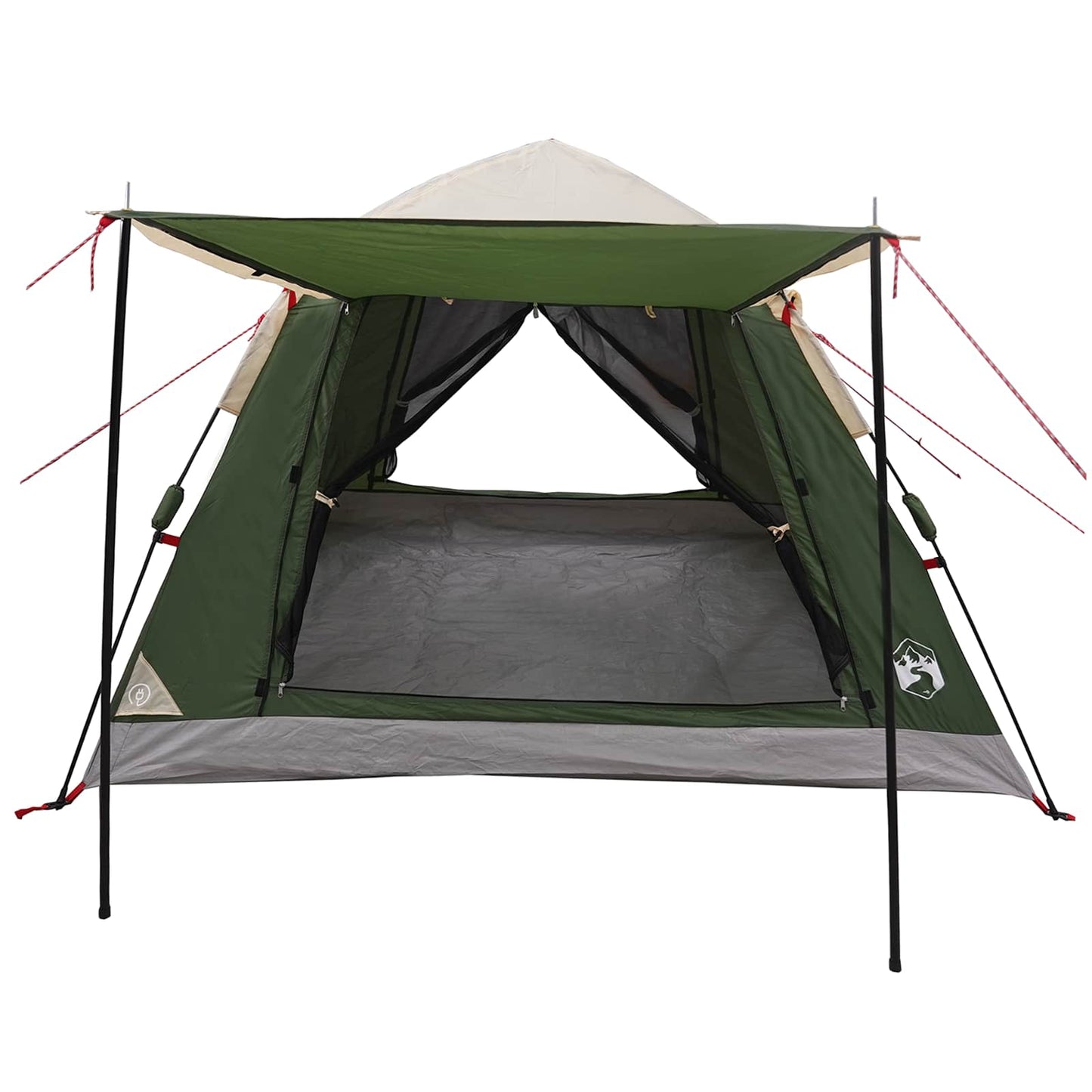 Instant Tent with Rainfly 3-Person Quick-Release Green