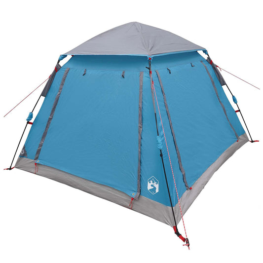 Instant Tent with Rainfly 3-Person Quick-Release 3-Person Blue
