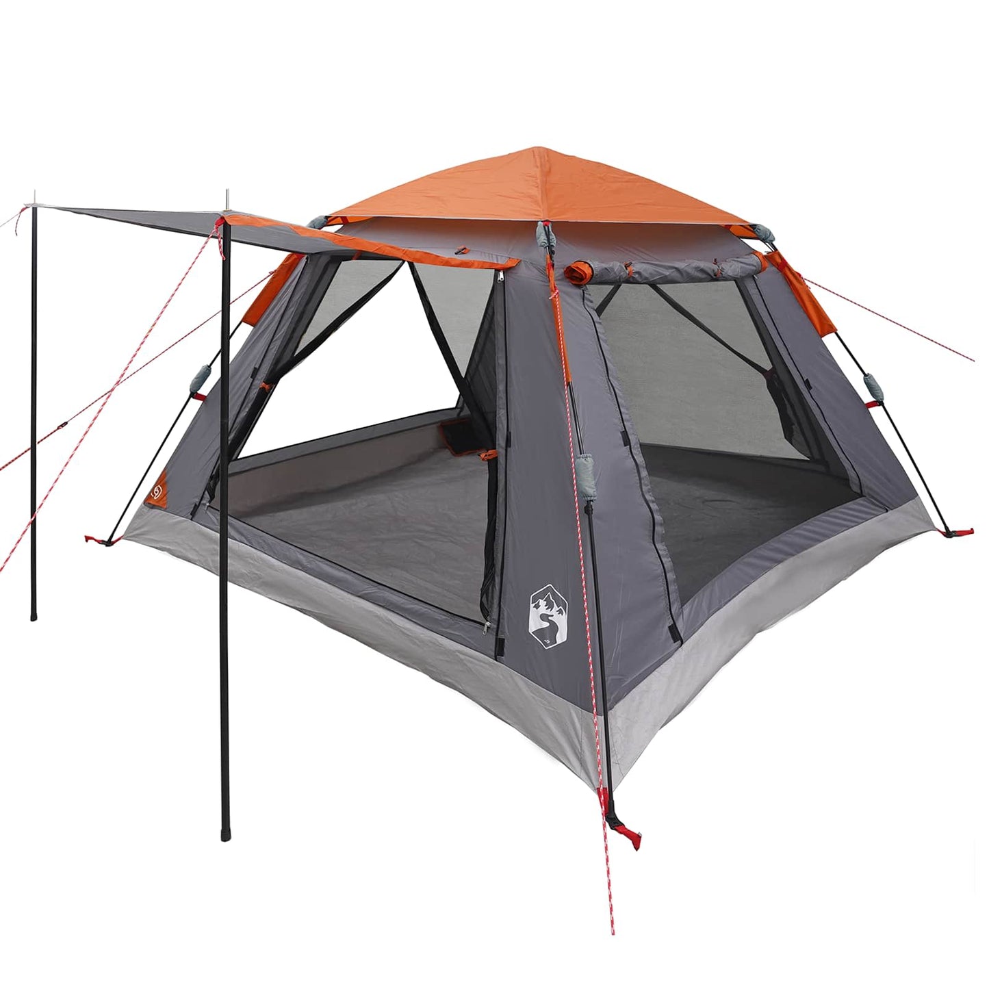 Instant Tent with Rainfly 3-Person Quick-Release 185T Polyester