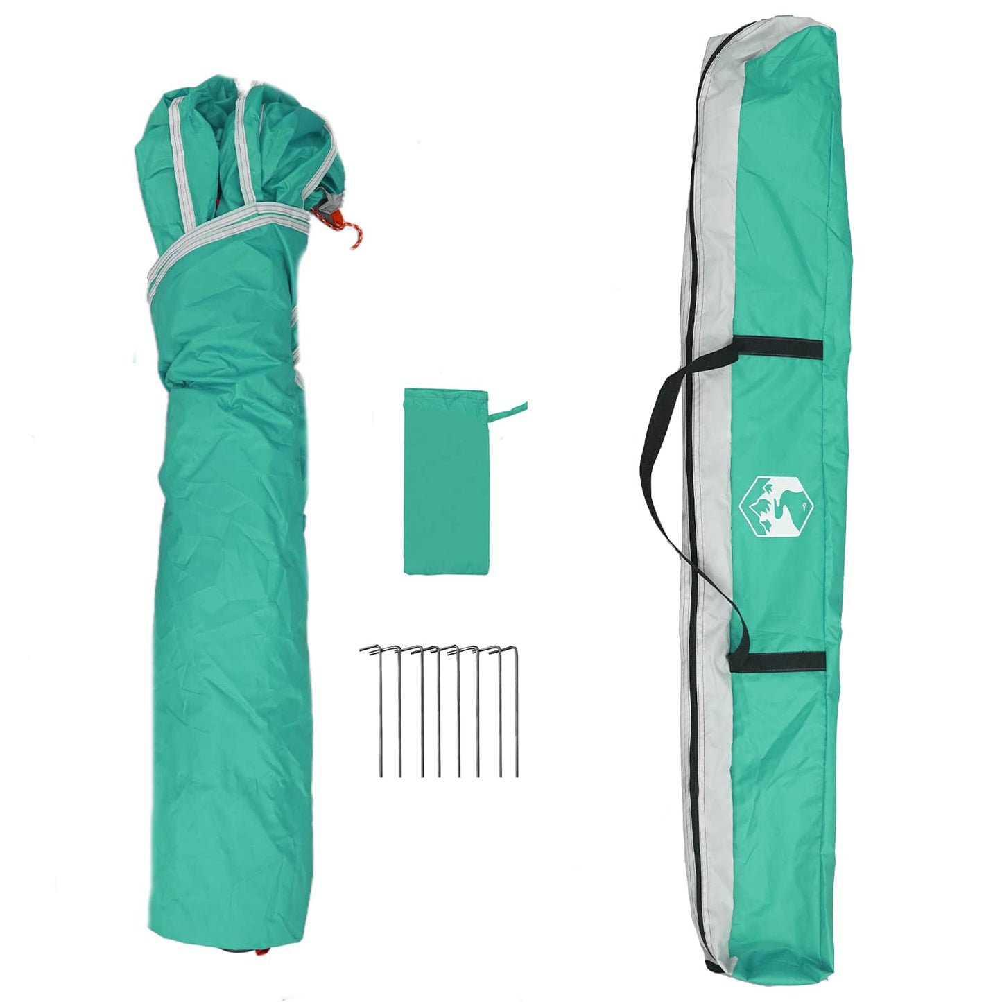 Instant Tent 4-Person Quick-Release Sea Green 185T Polyester