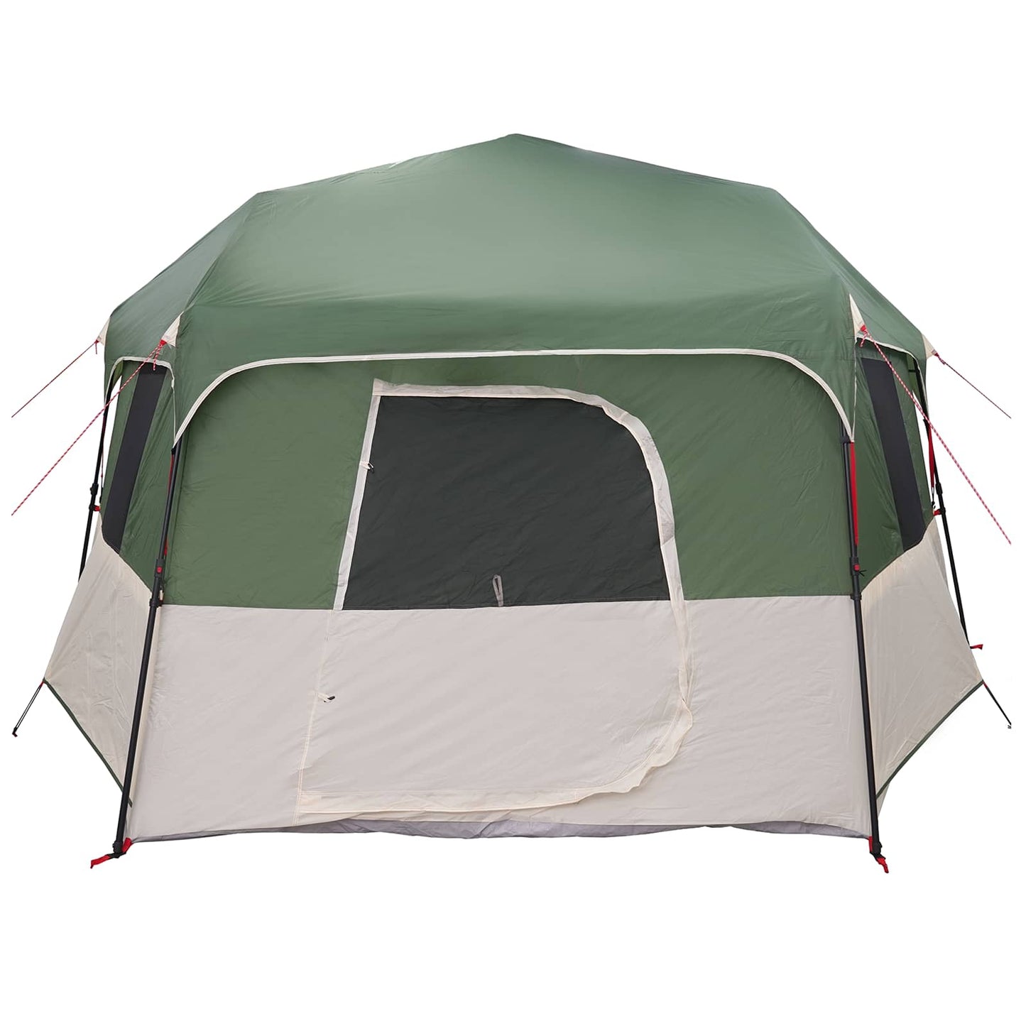 Instant Tent with Rainfly 12-Person Quick-Release Green