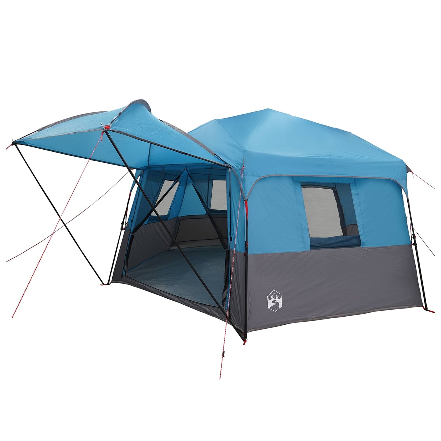 Instant Tent with Rainfly 12-Person Quick-Release Blue