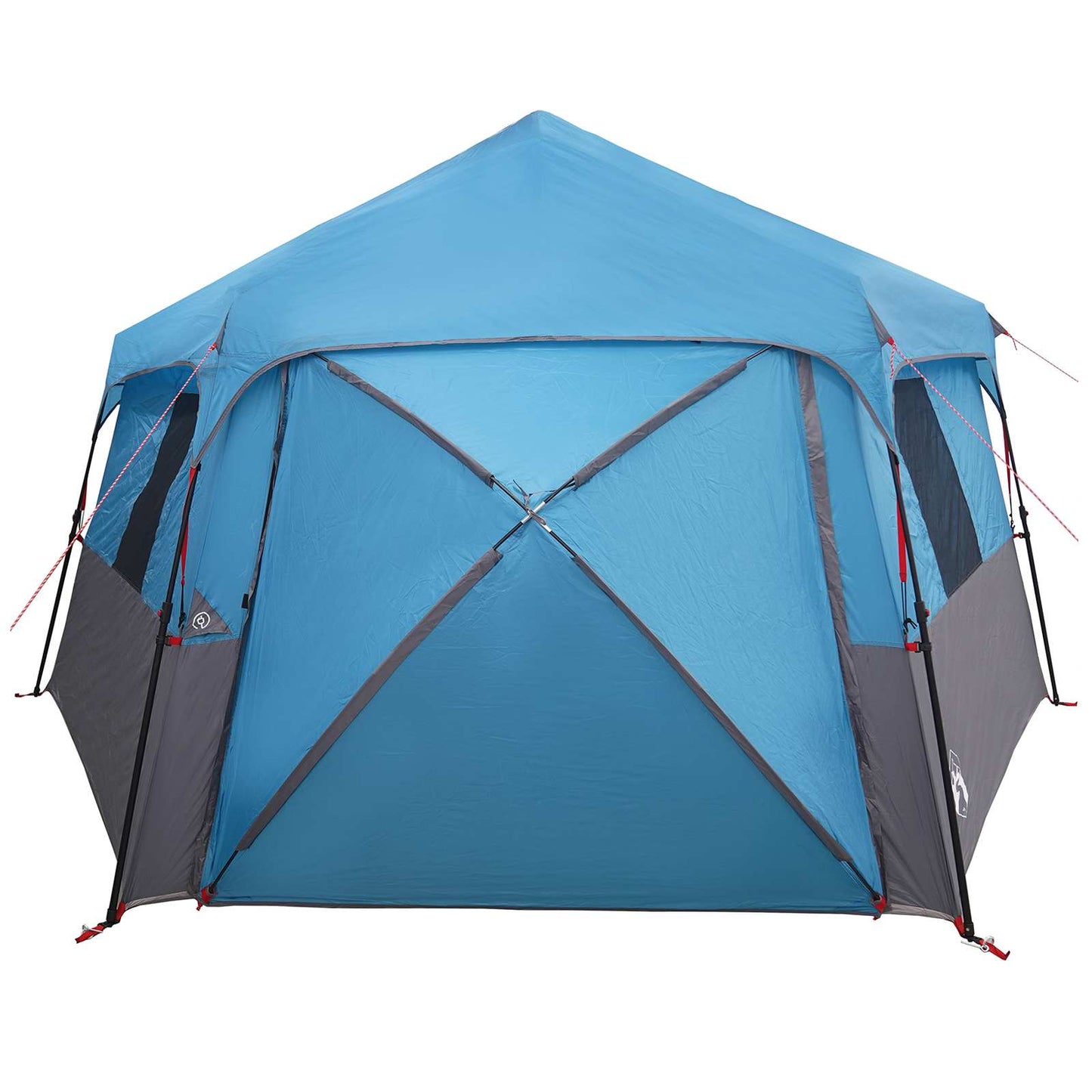 Instant Tent with Rainfly 12-Person Quick-Release Blue