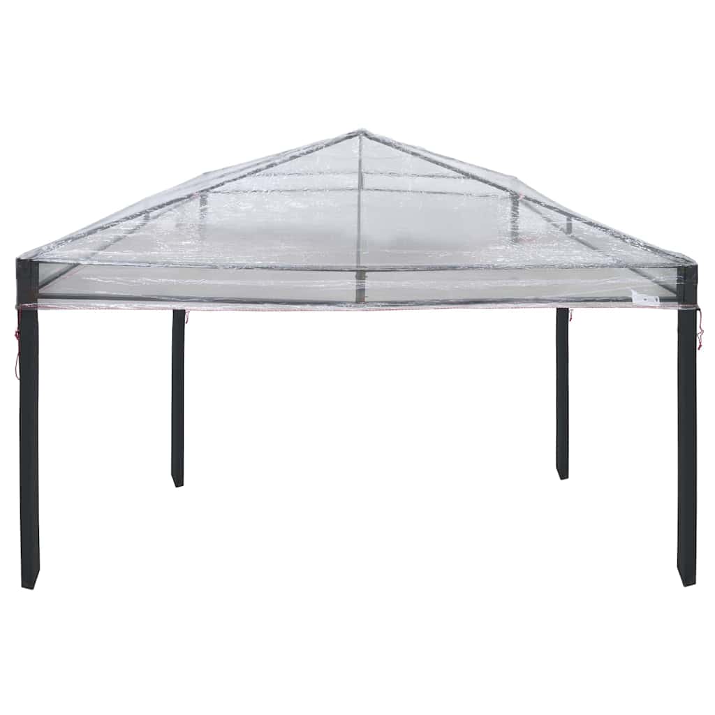 Gazebo Cover Replacement Transparent 300 x 300 x 26 cm PVC
