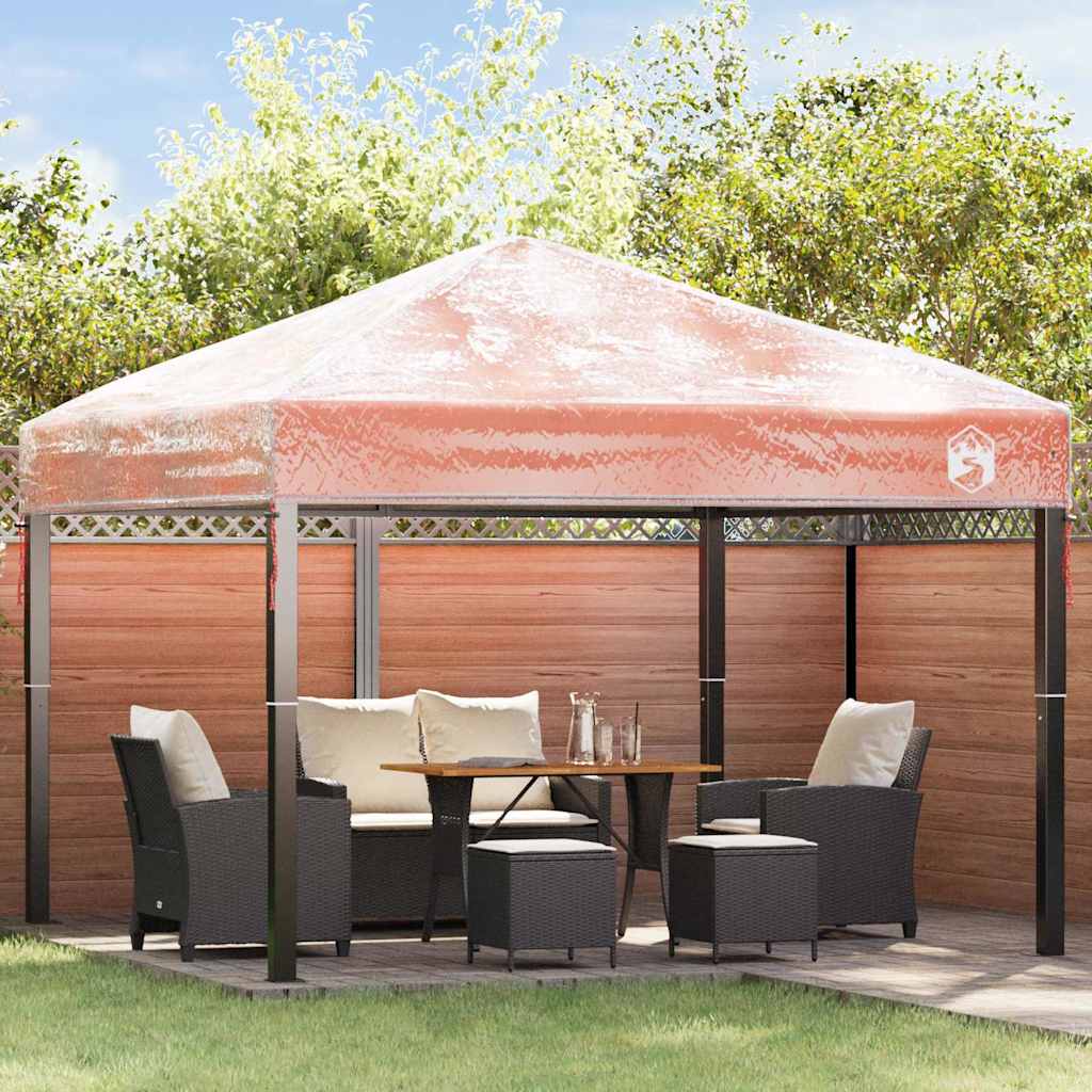 Gazebo Cover Replacement 300 x 300 x 26 cm Transparent PVC