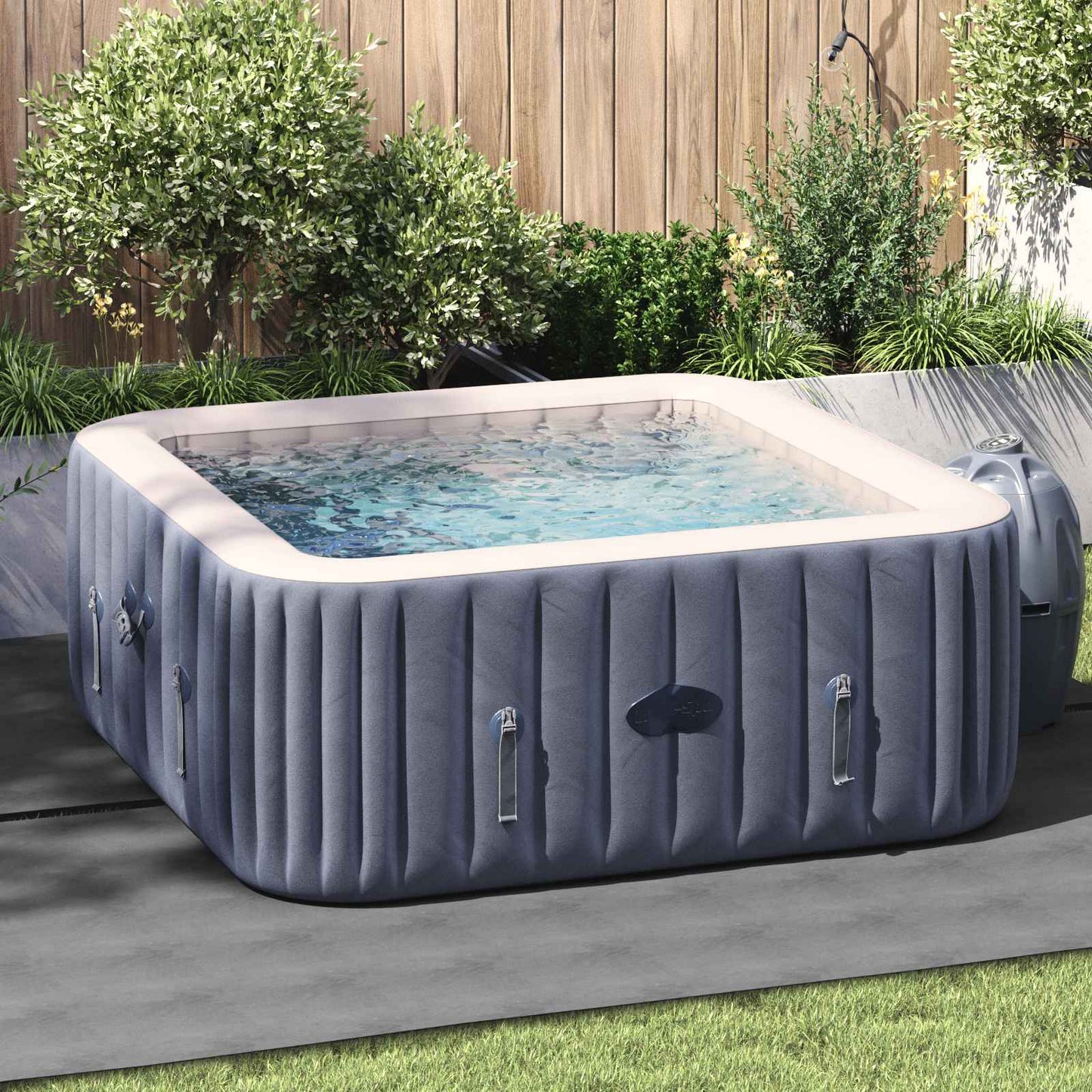 Pool Ground Sheet 1 274 x 274 x 0.1 cm Square Non-woven Fabric