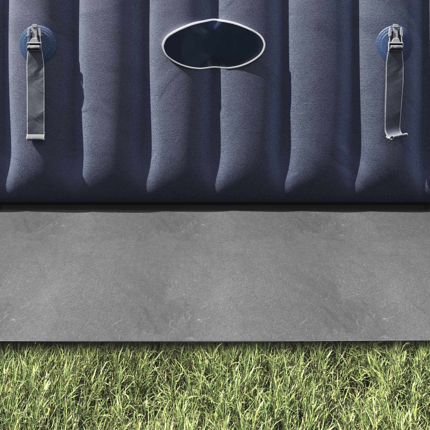 Pool Ground Sheet Light Grey 396 x 396 x 0.1 cm