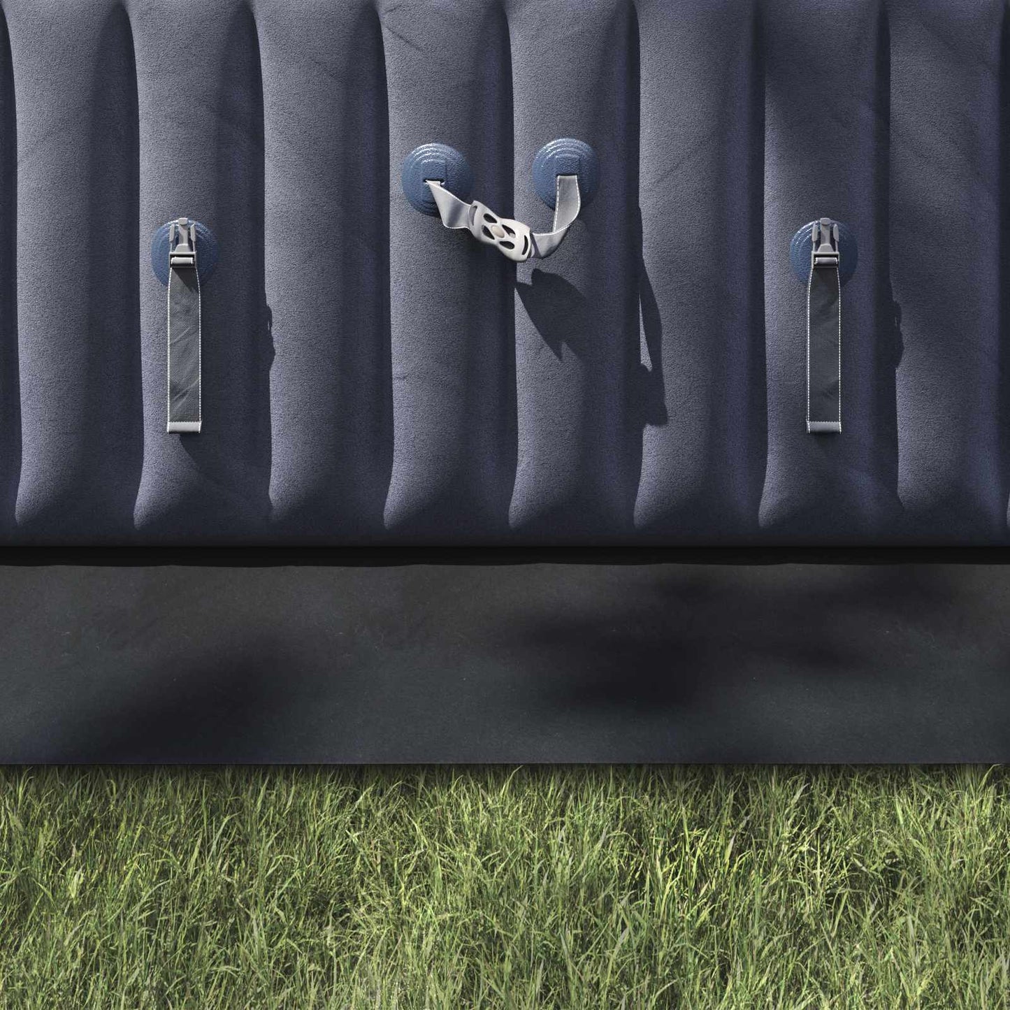 Pool Ground Sheet Black 820 x 420 x 0.1 cm Non-woven Fabric