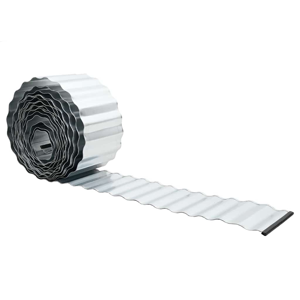 Lawn Edge Silver 1000 x 20 x 0.03 cm