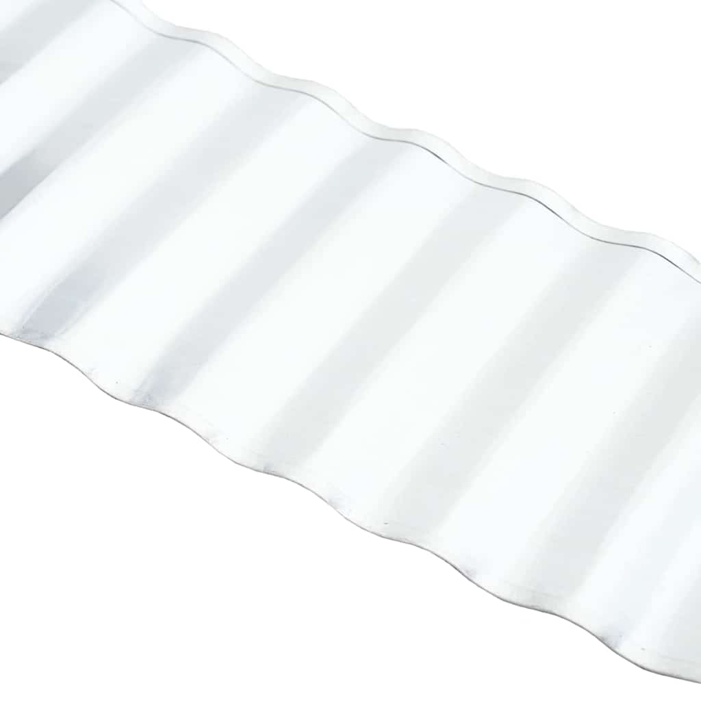 Lawn Edge Silver 1000 x 25 x 0.03 cm