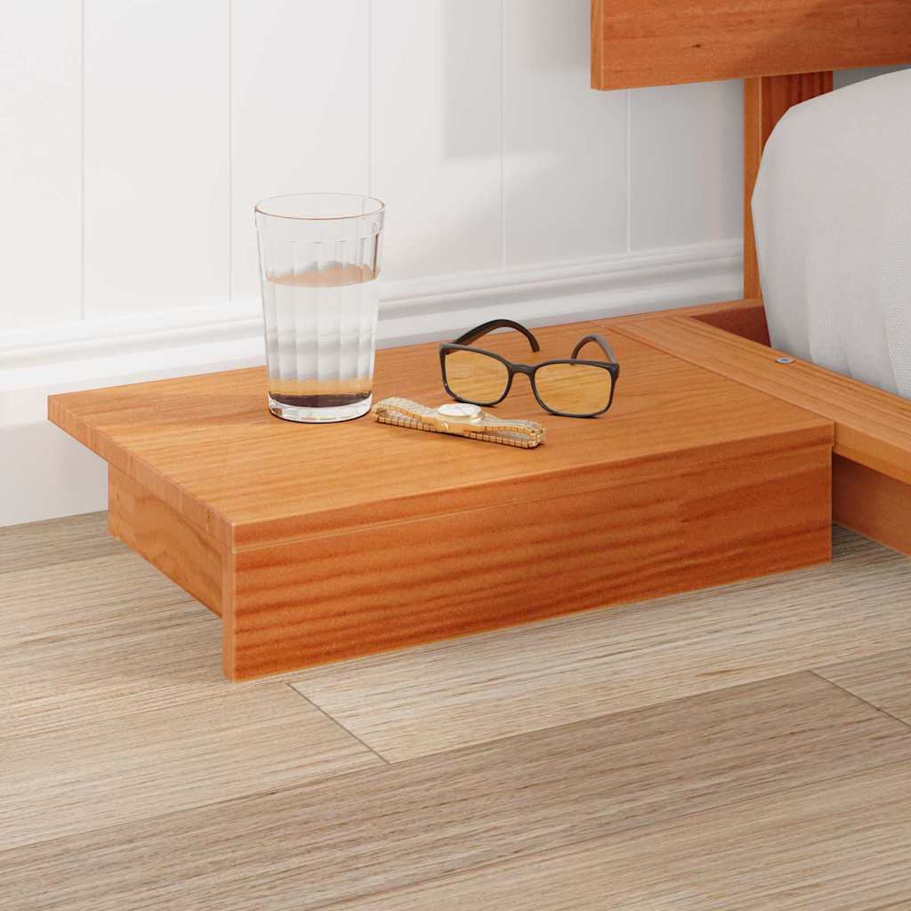 Bed Frame Brown 200 x 200 cm Wood