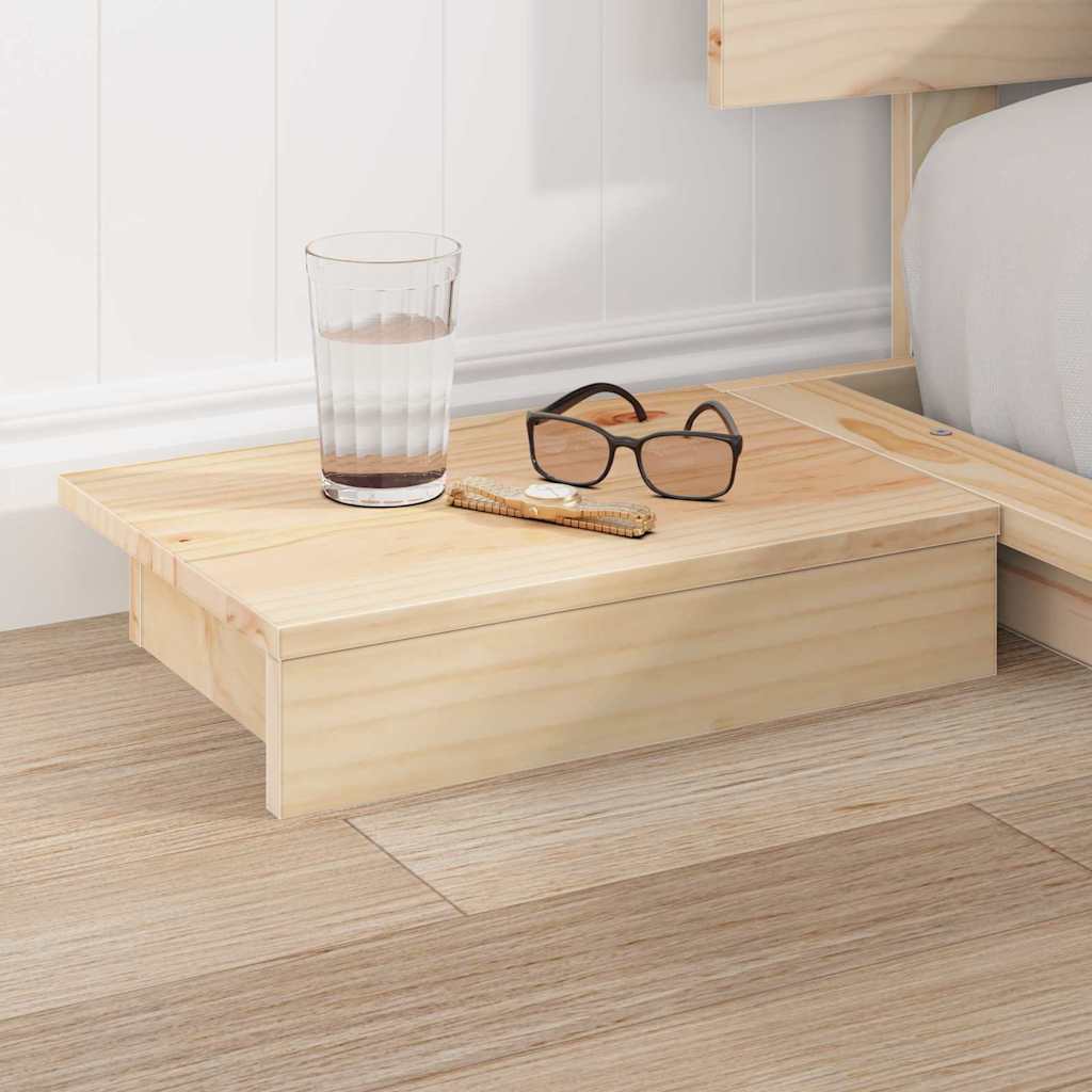 Bed Frame Brown 180 x 200 cm Wood