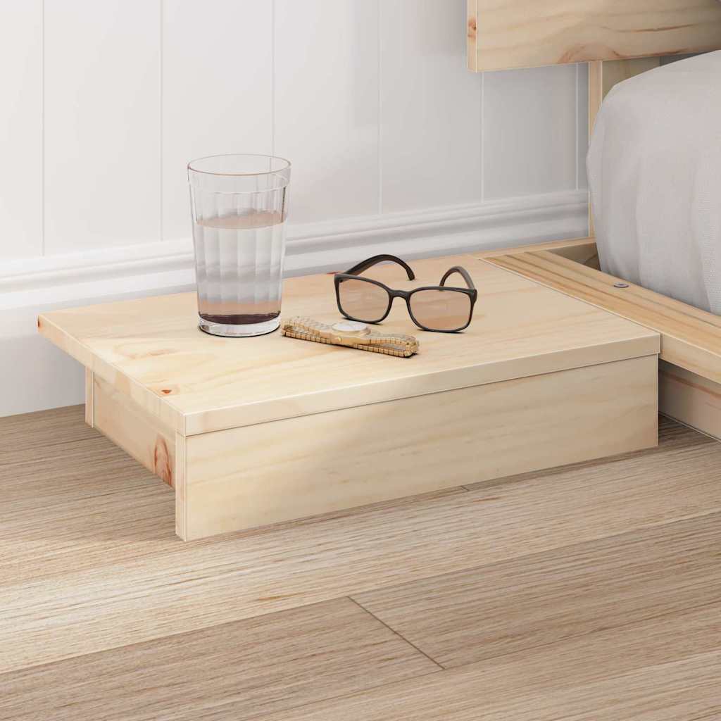 Bed Frame Brown 150 x 200 cm Wood