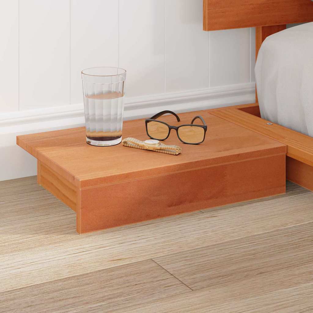 Bed Frame Brown 150 x 200 cm Wood