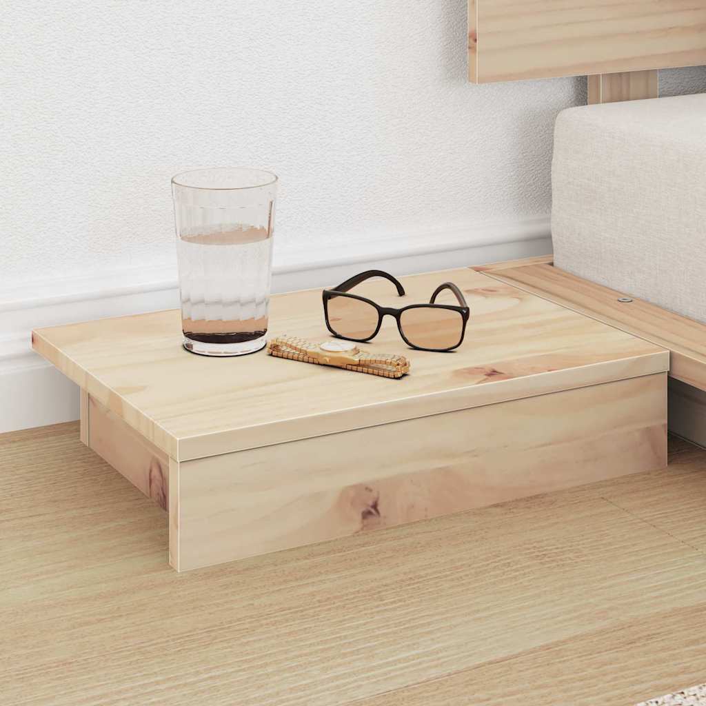 Bed Frame Brown 80 x 200 cm Wood