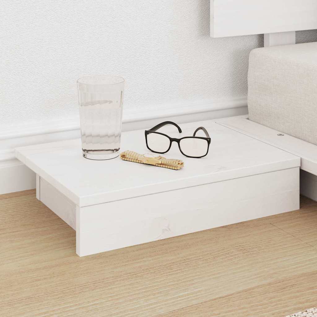 Bed Frame Brown 75 x 190 cm Wood