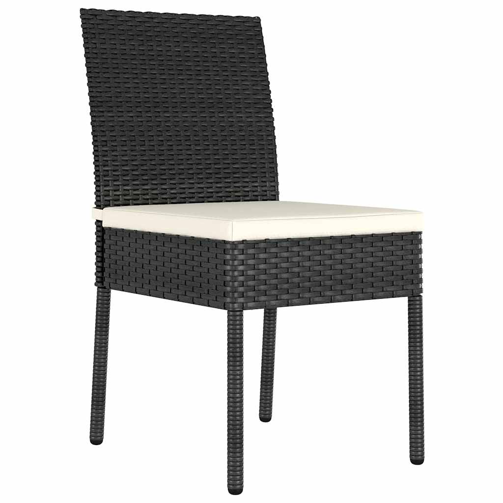 Garden Dining Set 5 pcs Cream Powder-Coated Steel