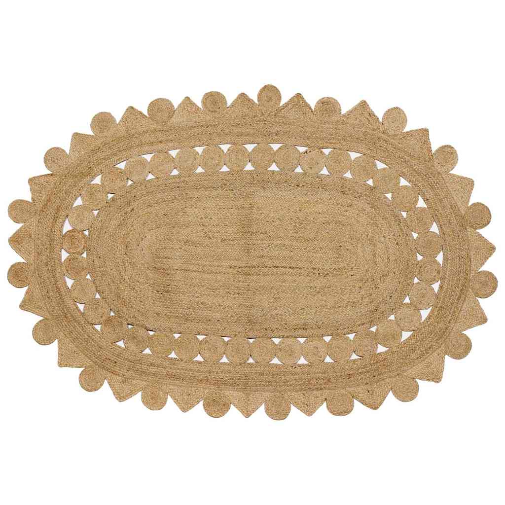 Area Rugs Natural 205 x 305 cm Jute