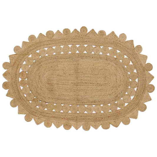 Area Rugs Natural 205 x 305 cm Jute