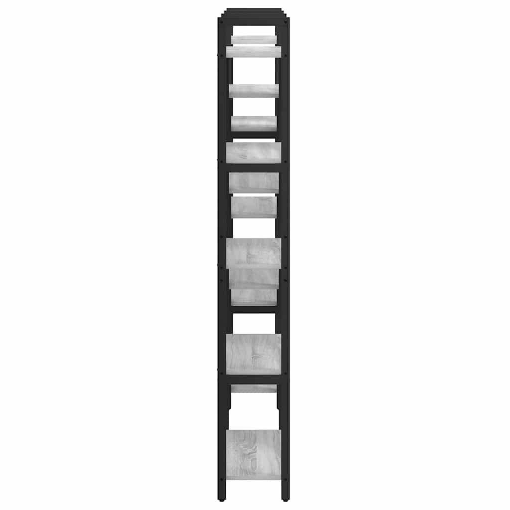 Bookshelf Grey sonoma 156 x 25 x 167 cm Engineered Wood
