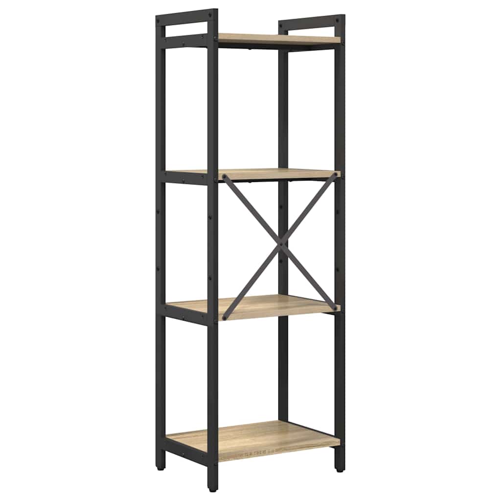 Bookshelf Sonoma Oak 40 x 30 x 119 cm Engineered Wood