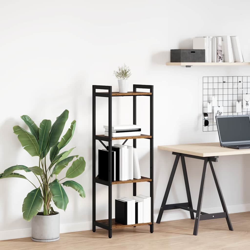 Bookshelf Old wood 40 x 30 x 119 cm Engineered Wood