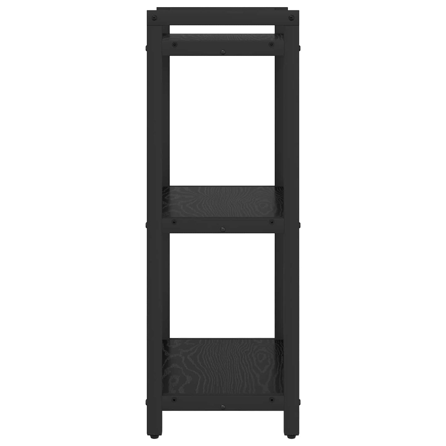 Bookshelf Black Oak 40 x 30 x 85 cm Engineered Wood
