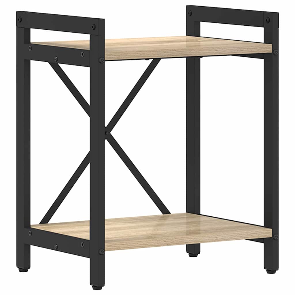 Bookshelf 40 x 30 x 50 cm Engineered Wood Sonoma Oak