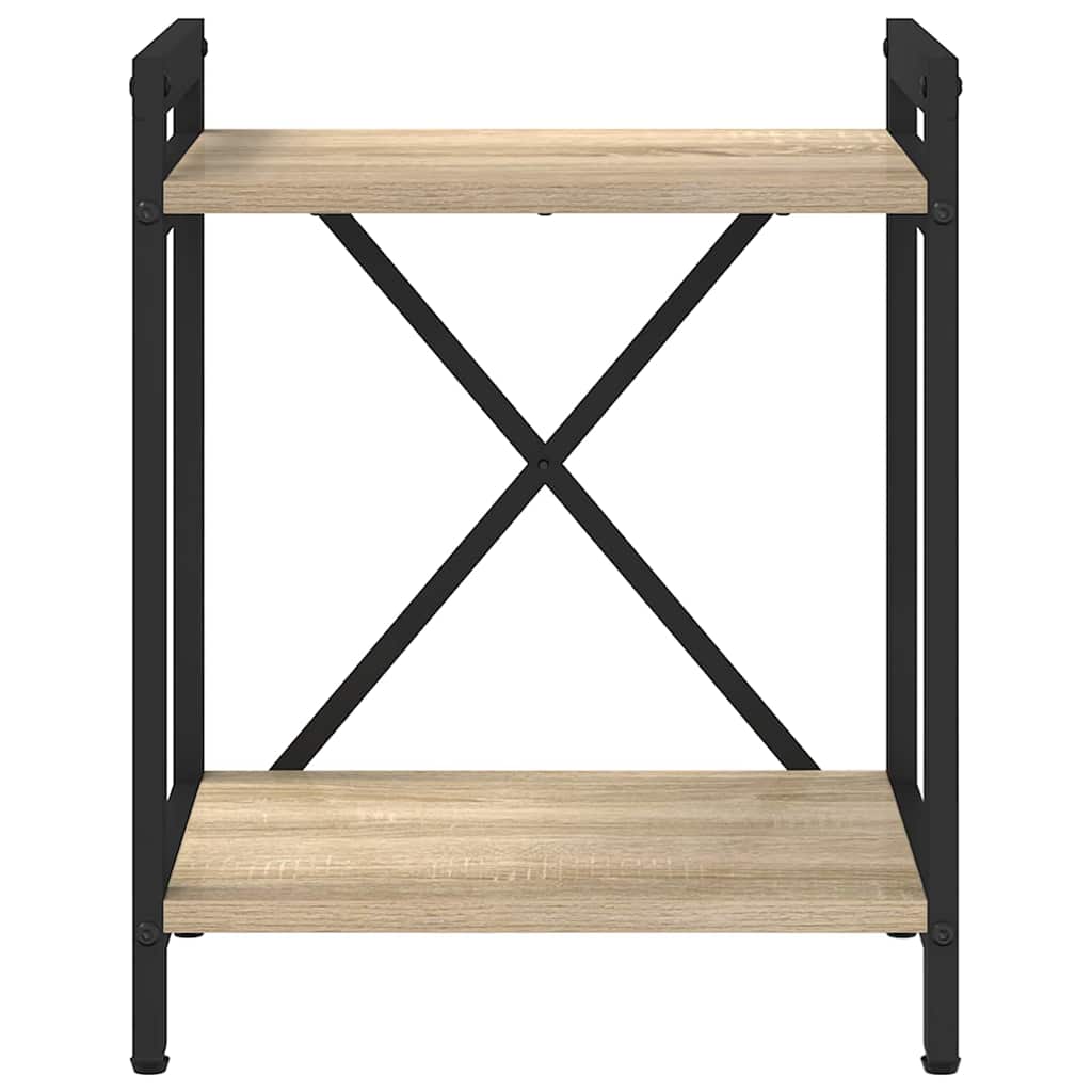 Bookshelf 40 x 30 x 50 cm Engineered Wood Sonoma Oak