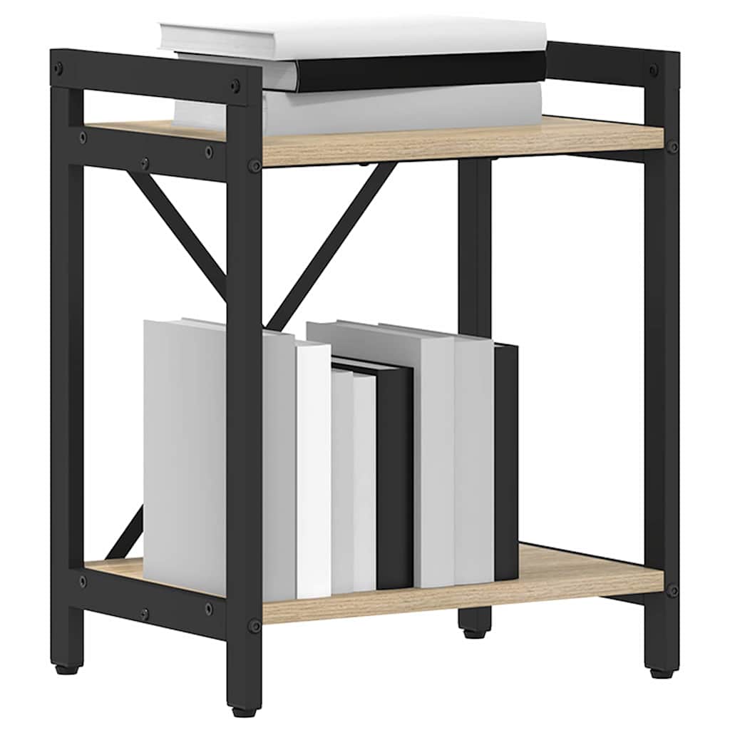 Bookshelf 40 x 30 x 50 cm Engineered Wood Sonoma Oak