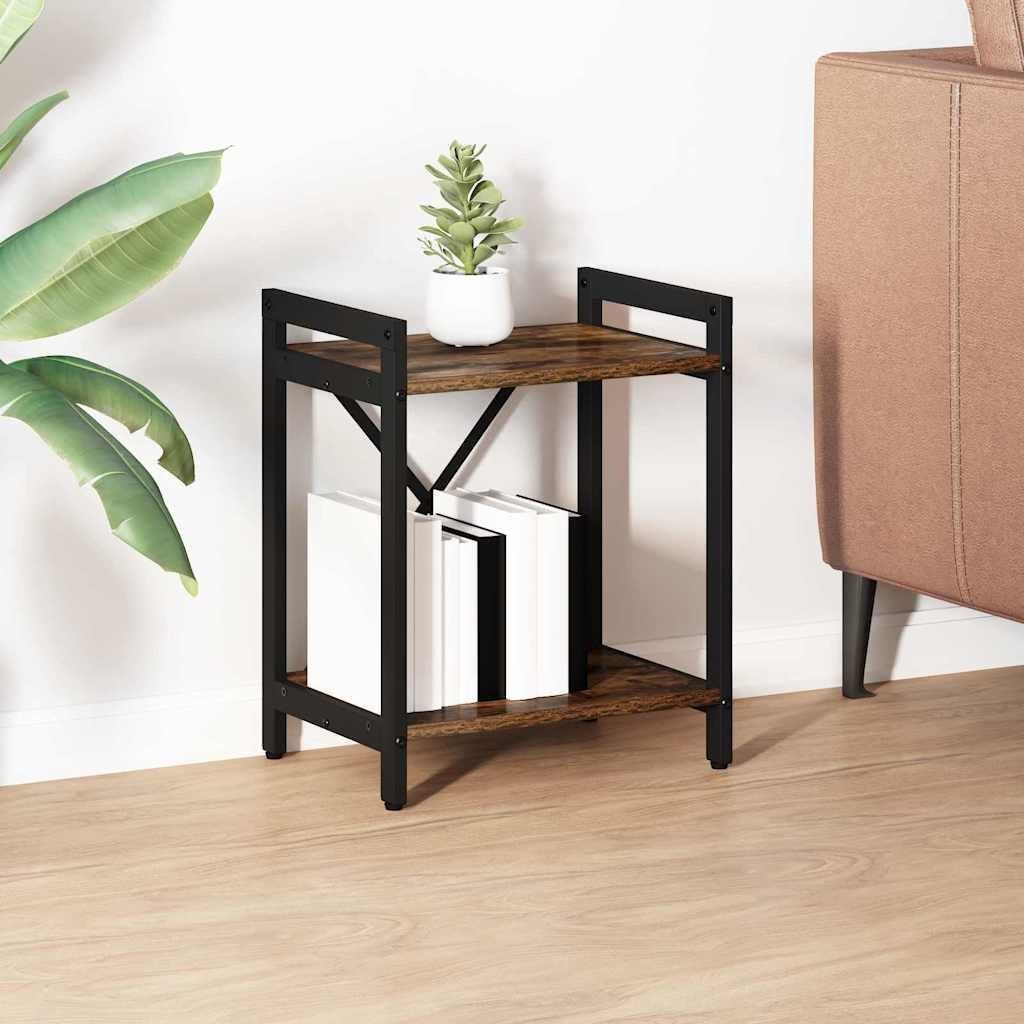 Bookshelf 40 x 30 x 50 cm Engineered Wood Smoked Oak