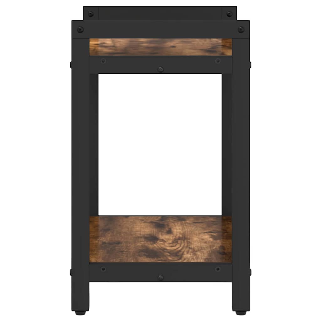 Bookshelf 40 x 30 x 50 cm Engineered Wood Smoked Oak