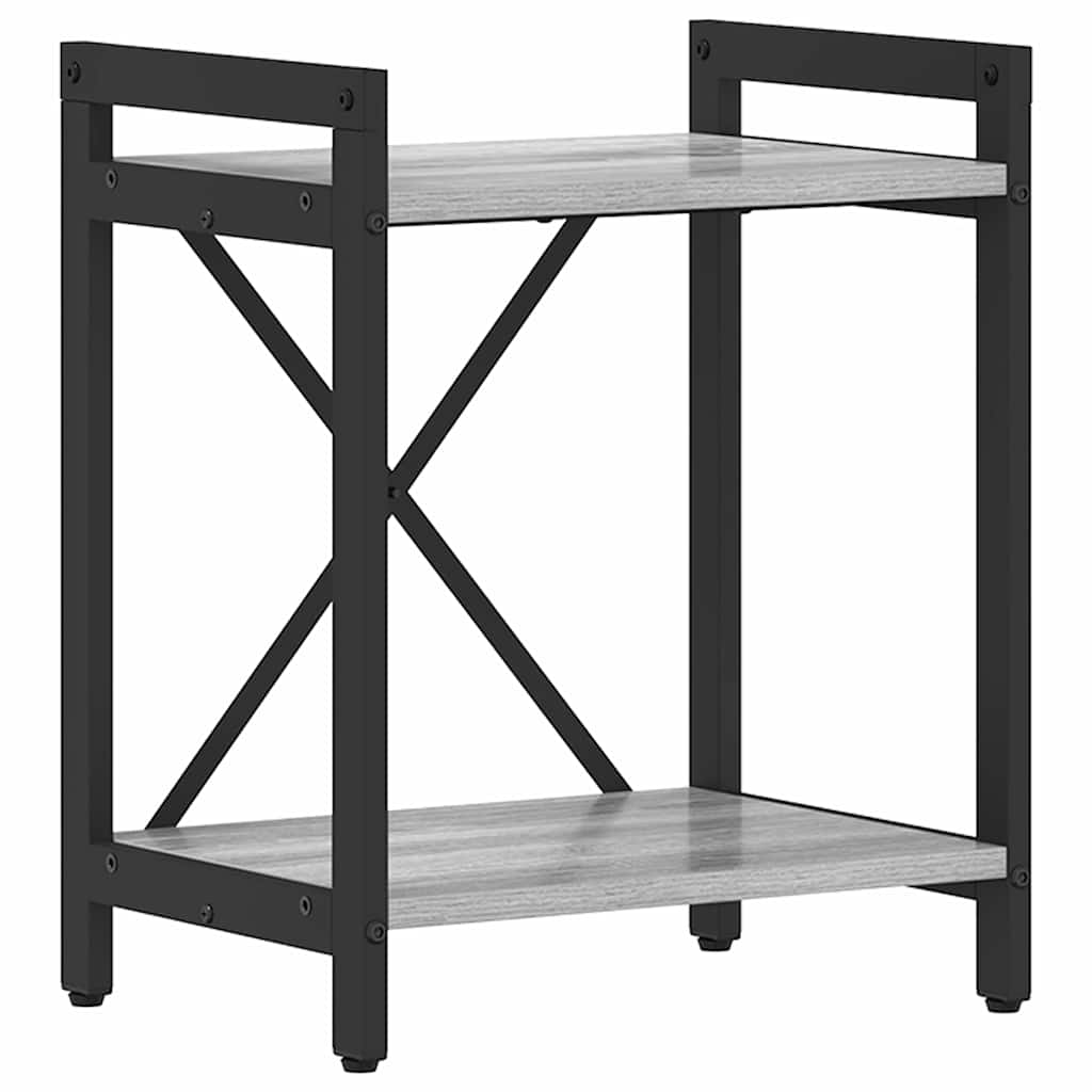 Bookshelf Grey sonoma 40 x 30 x 50 cm Engineered Wood