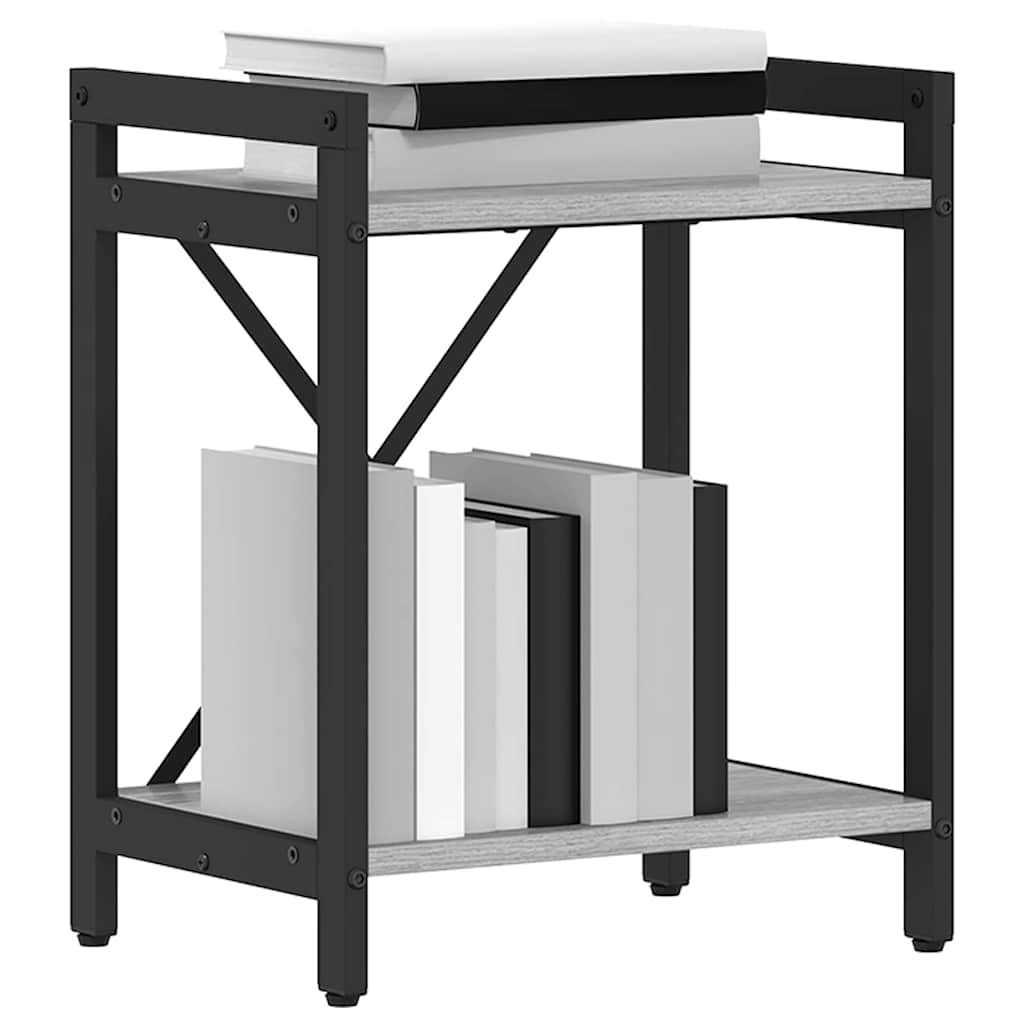Bookshelf 40 x 30 x 50 cm Engineered Wood Grey sonoma