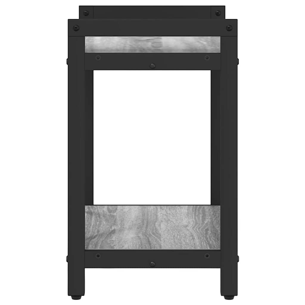 Bookshelf 40 x 30 x 50 cm Engineered Wood Grey sonoma
