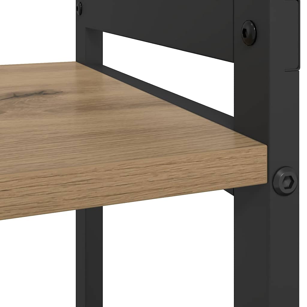 Bookshelf 40 x 30 x 50 cm Engineered Wood Artisan Oak