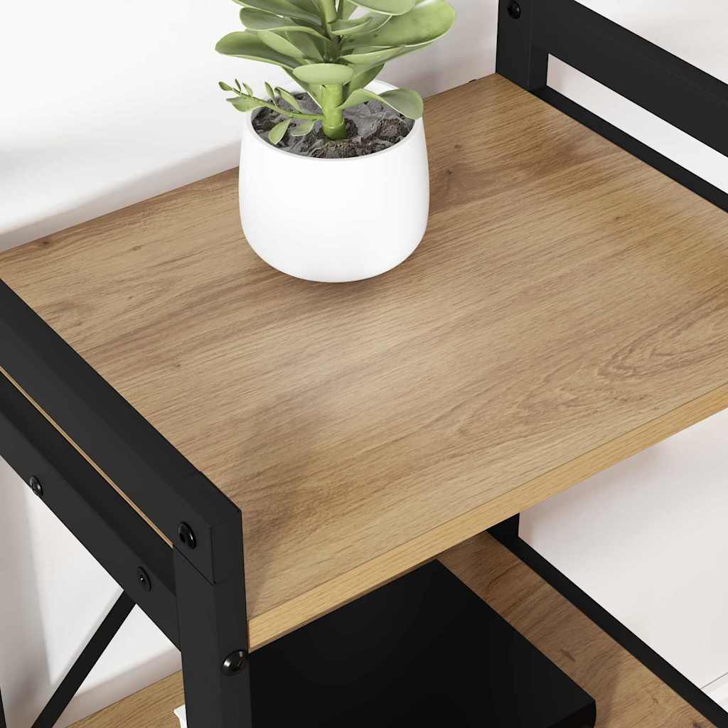 Bookshelf 40 x 30 x 50 cm Engineered Wood Artisan Oak