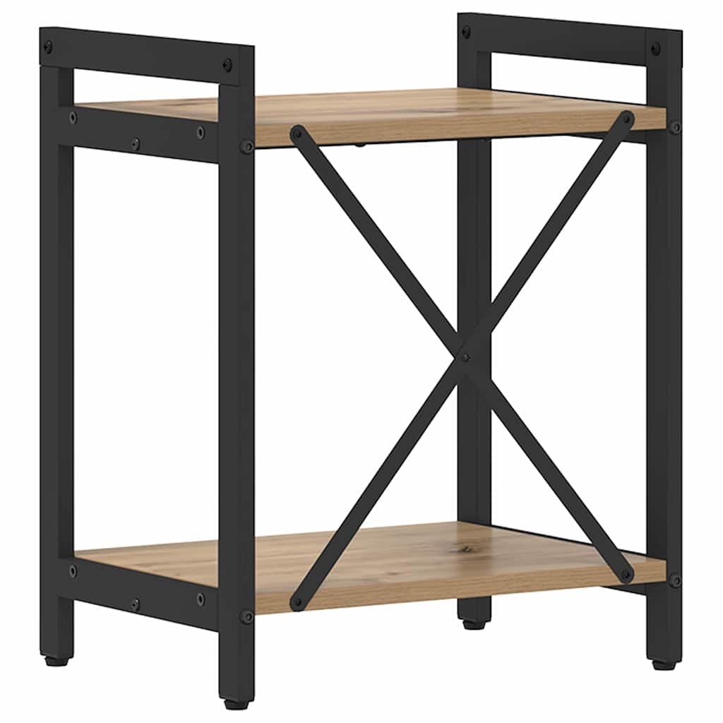 Bookshelf 40 x 30 x 50 cm Engineered Wood Artisan Oak