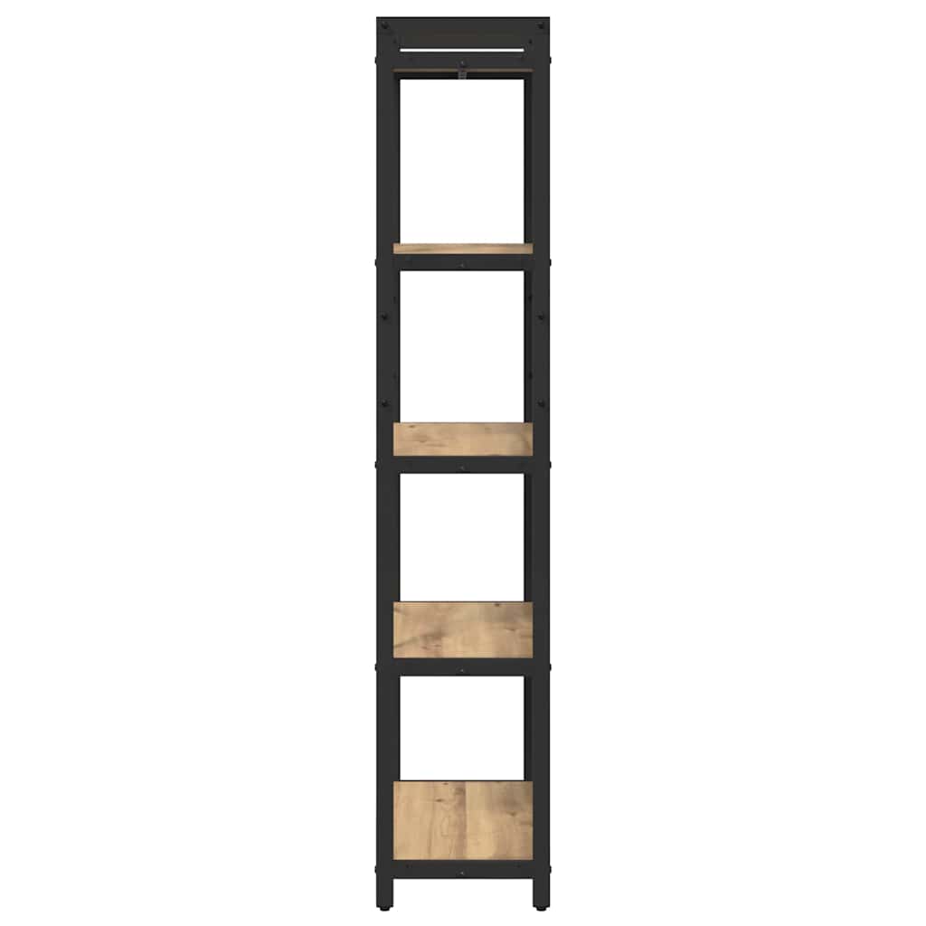 Bookshelf 60 x 30 x 155 cm Engineered Wood Artisan Oak
