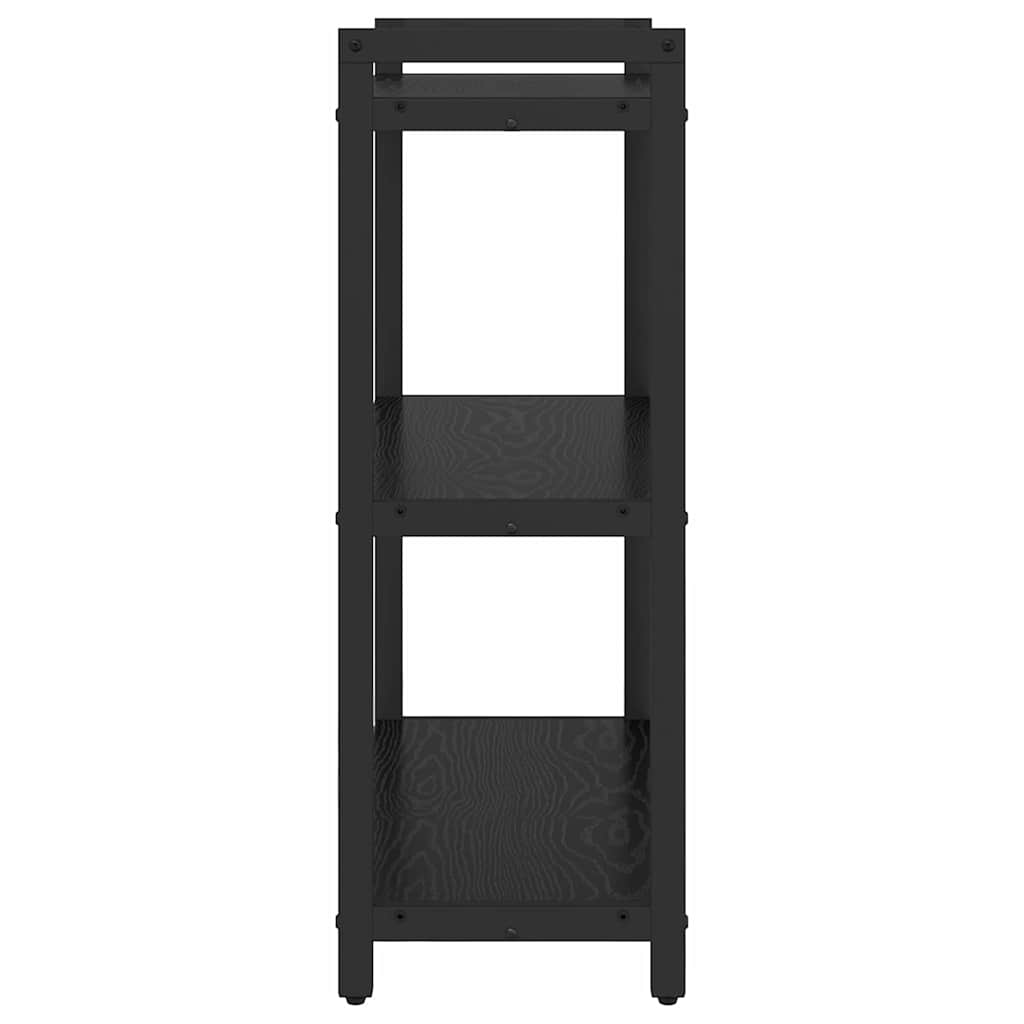 Bookshelf 60 x 30 x 85 cm Engineered Wood Black Oak
