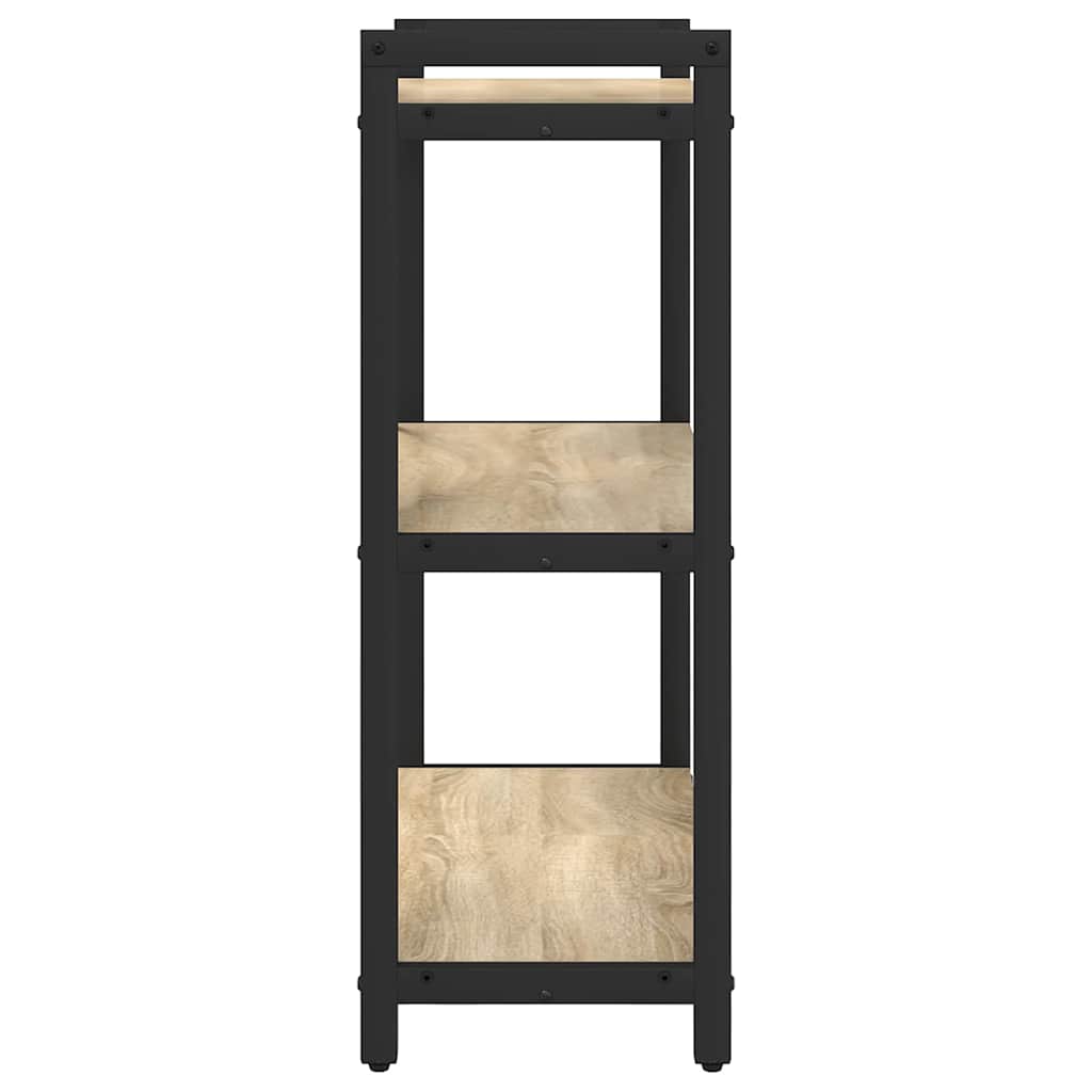 Bookshelf 60 x 30 x 85 cm Engineered Wood Sonoma Oak