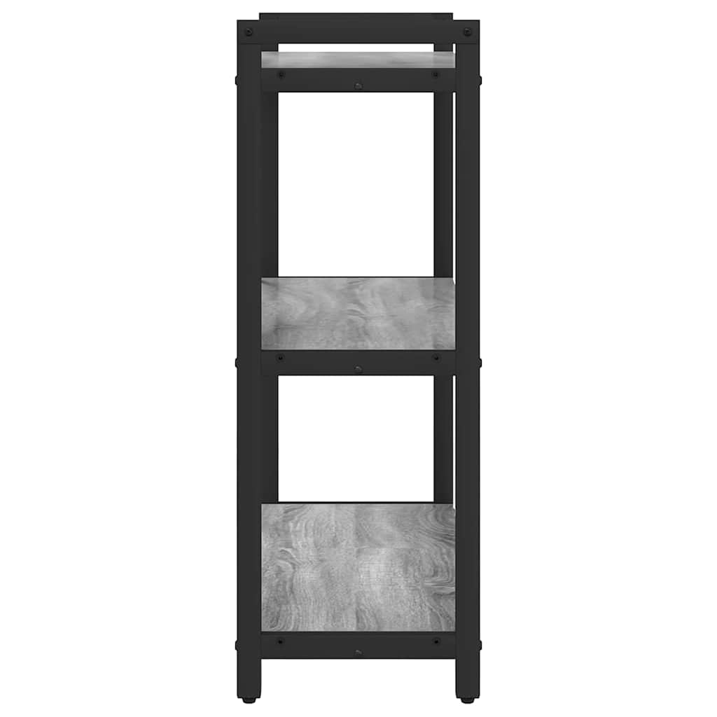 Bookshelf 60 x 30 x 85 cm Engineered Wood Grey sonoma